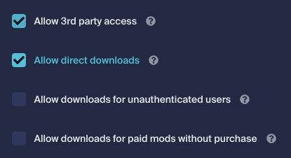 UGC Access Levels Preview