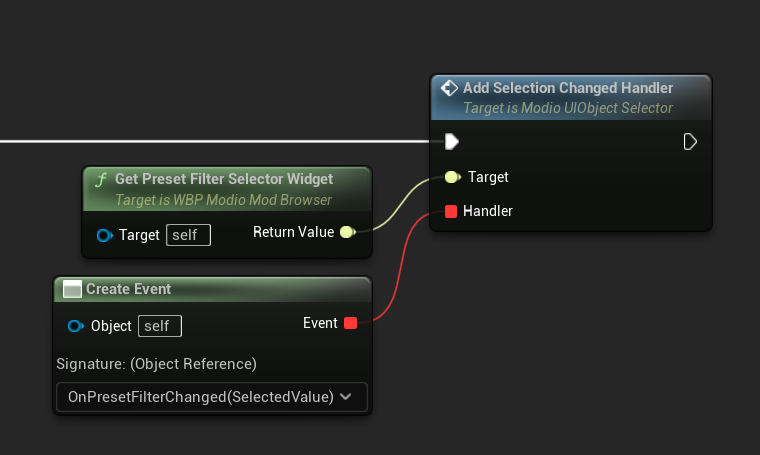 Add Selection Changed Handler