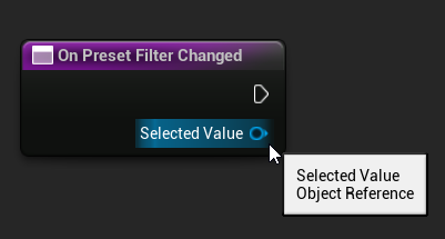 On Preset Filter Changed
