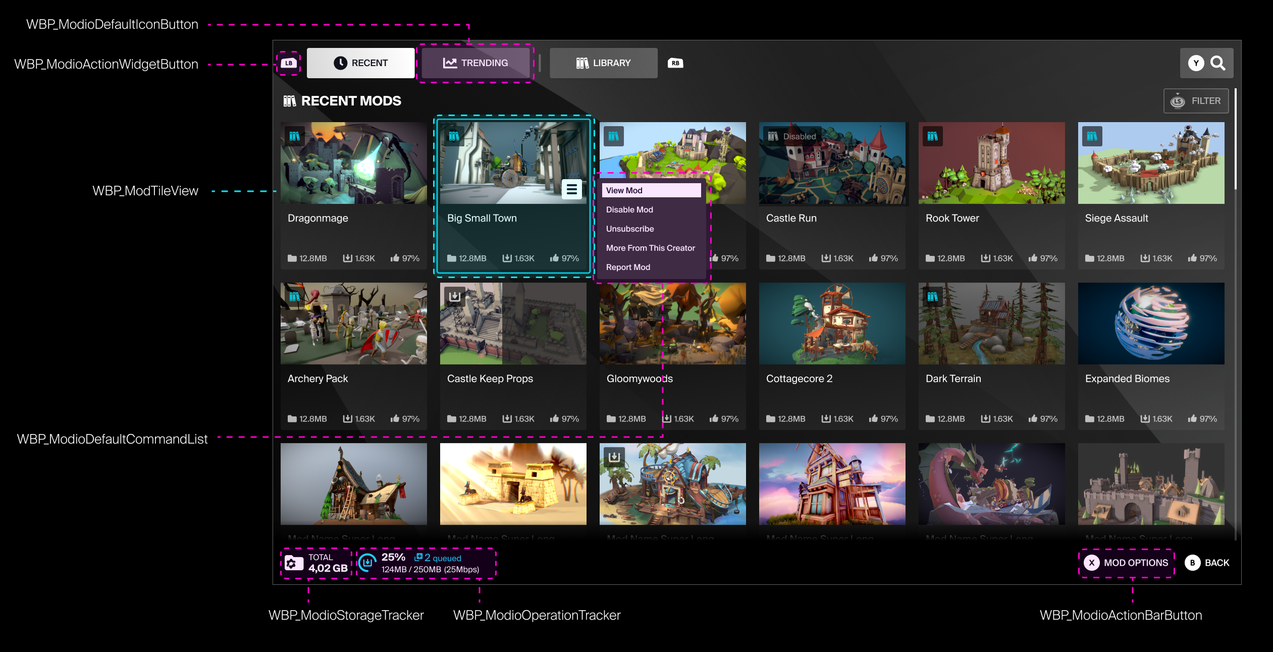 modio mod browser